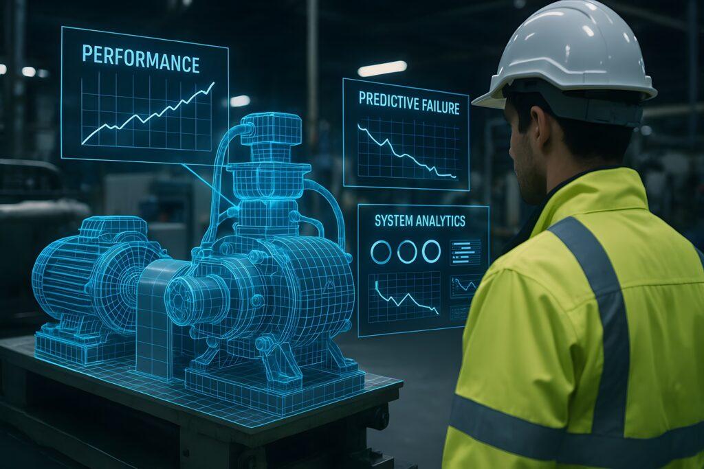 Datenbasierte Maschinenüberwachung in 3D | Produktionsplanung Software