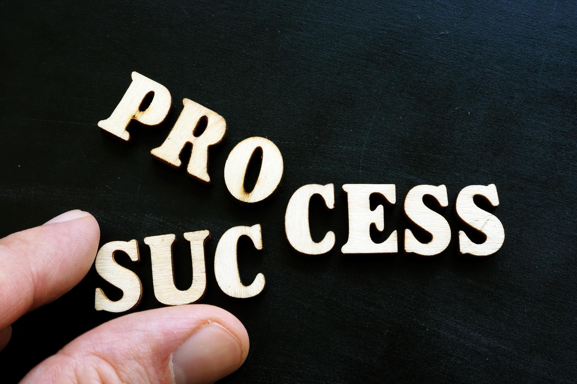 Prozess und Erfolg symbolisch dargestellt | Heizöl kaufen